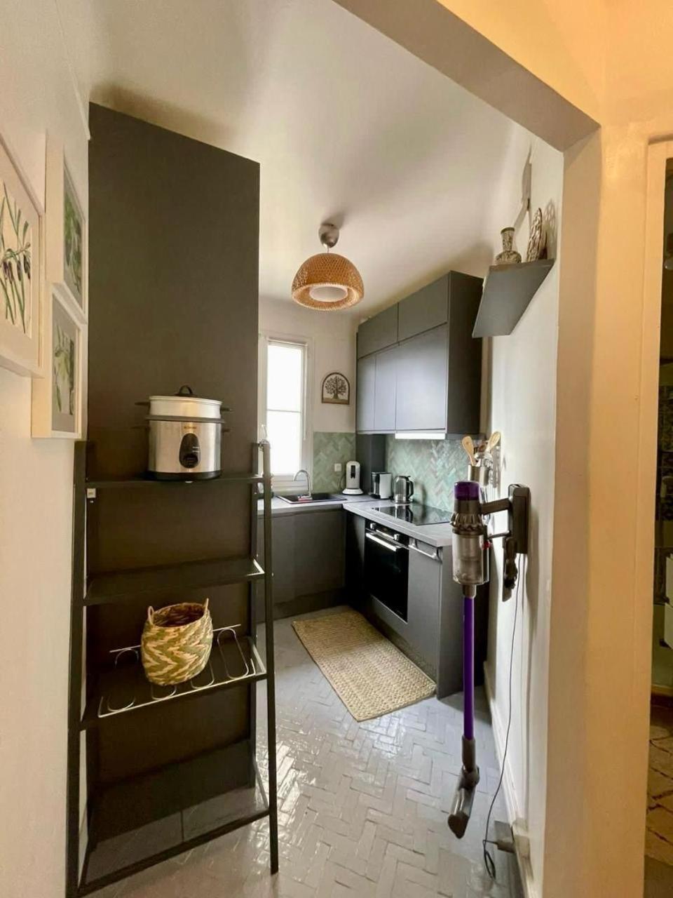 Air Conditioning - Metro 14 - Charming Traditional Style And Modern Access 10 Mn Away From Center Of Paris Clichy Zewnętrze zdjęcie